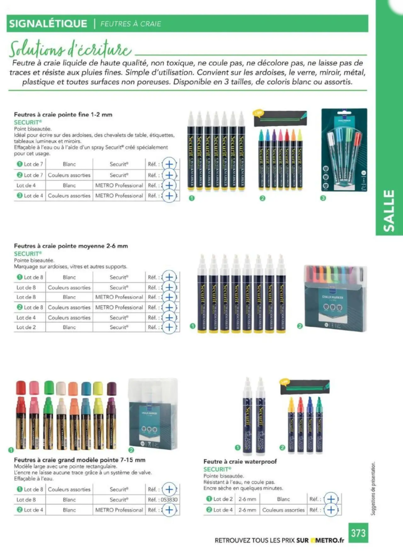 Metro catalogue du 01/01 – page 373