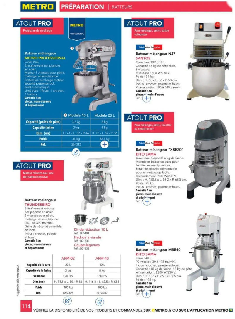 Metro catalogue du 01/01 – page 114