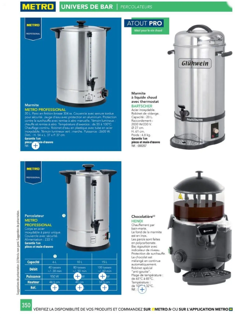 Metro catalogue du 01/01 – page 350