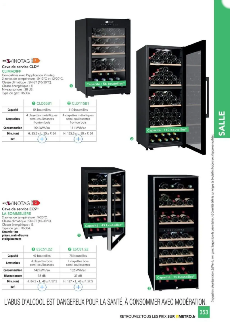 Metro catalogue du 01/01 – page 353