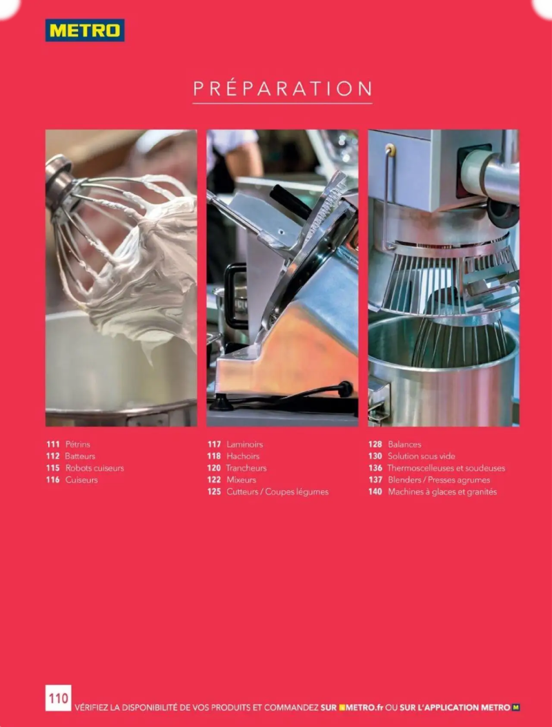 Metro catalogue du 01/01 – page 110