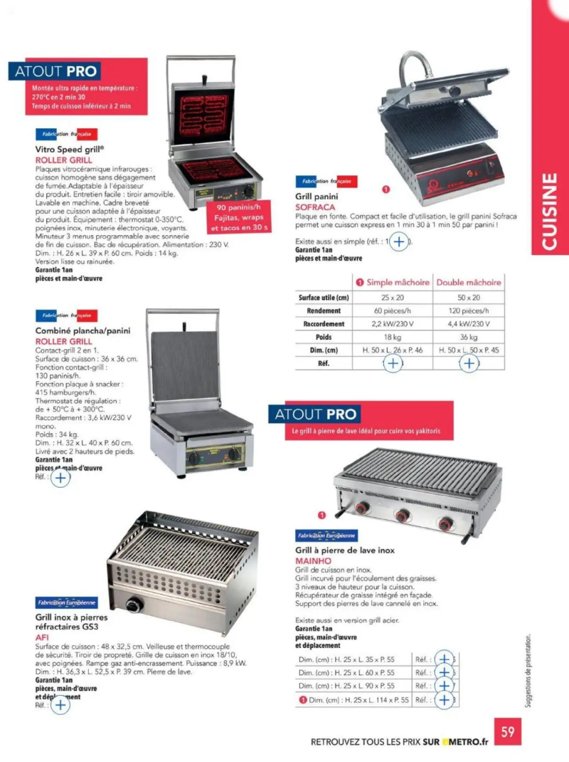 Metro catalogue du 01/01 – page 59