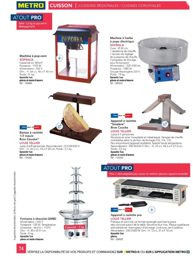 Metro catalogue du 01/01 – page 74