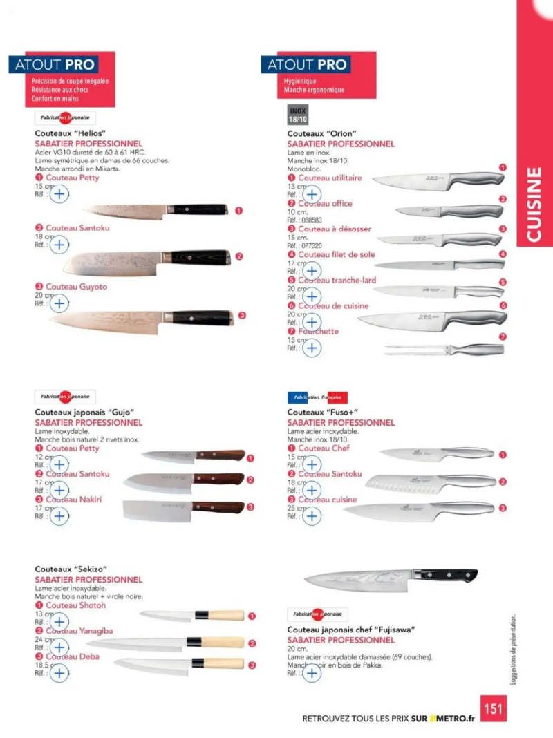 Metro catalogue du 01/01 – page 151