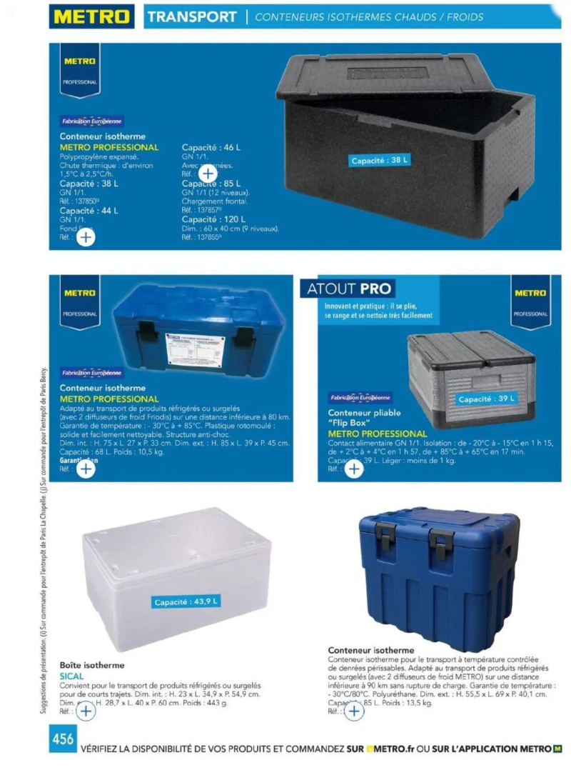 Metro catalogue du 01/01 – page 456