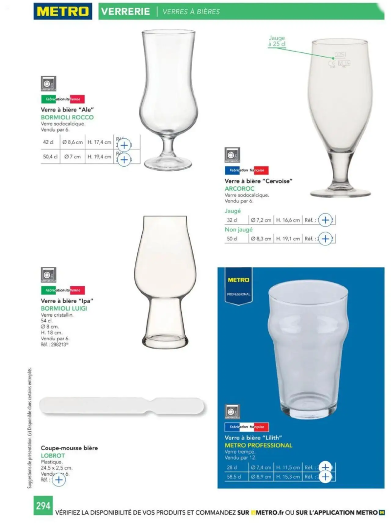 Metro catalogue du 01/01 – page 294