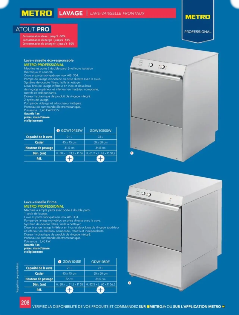 Metro catalogue du 01/01 – page 208