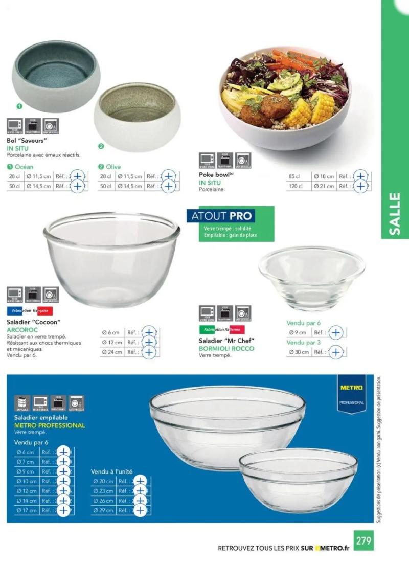 Metro catalogue du 01/01 – page 279