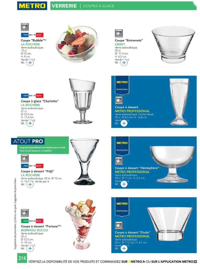 Metro catalogue du 01/01 – page 314