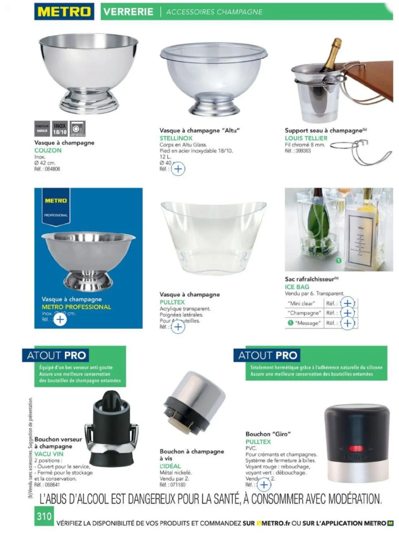 Metro catalogue du 01/01 – page 310
