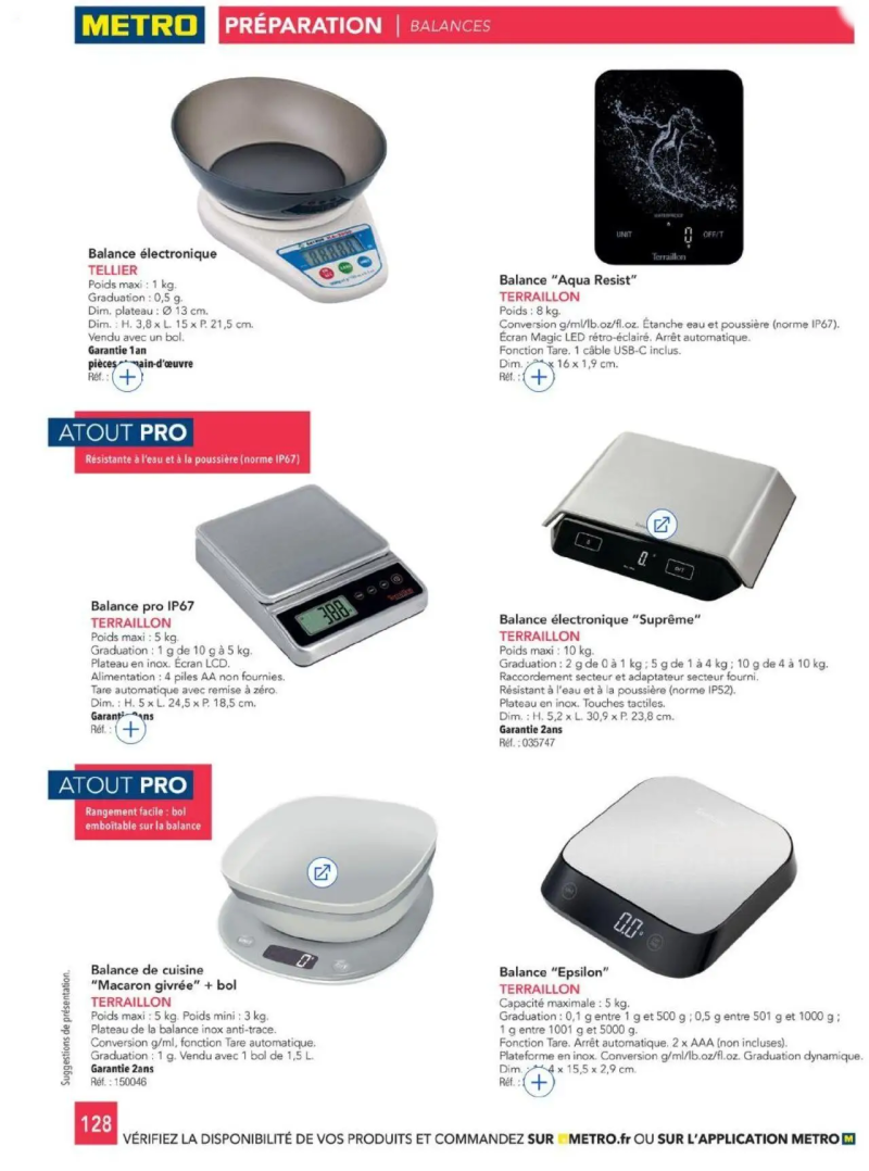 Metro catalogue du 01/01 – page 128