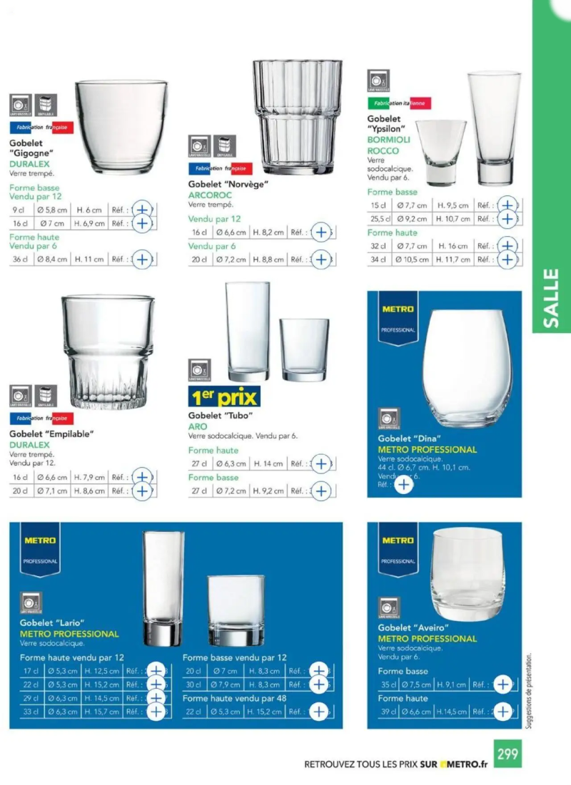 Metro catalogue du 01/01 – page 299
