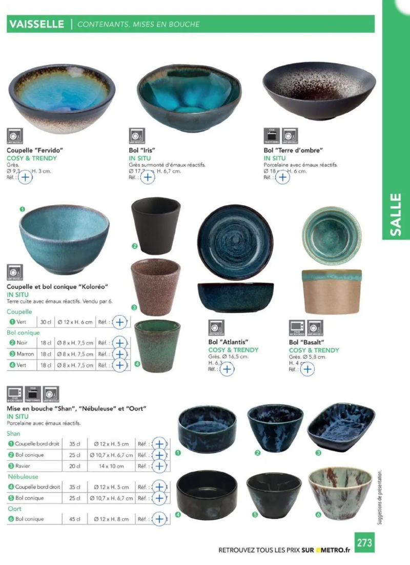 Metro catalogue du 01/01 – page 273