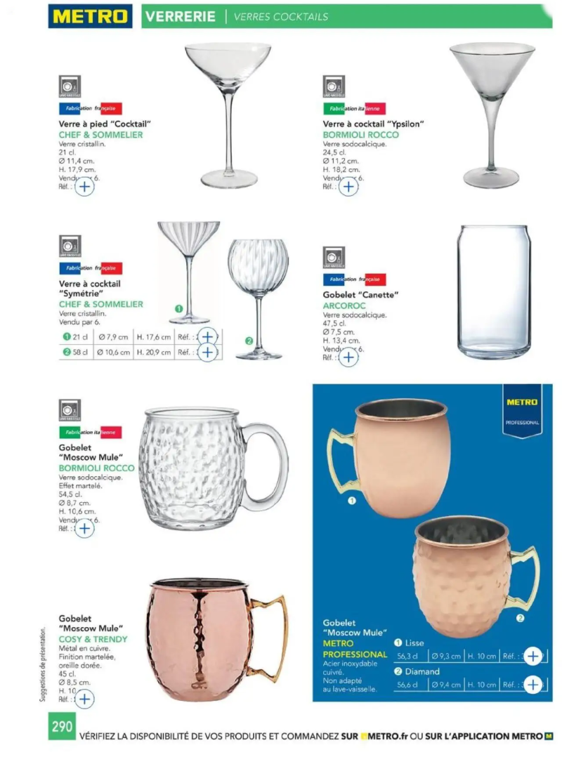 Metro catalogue du 01/01 – page 290