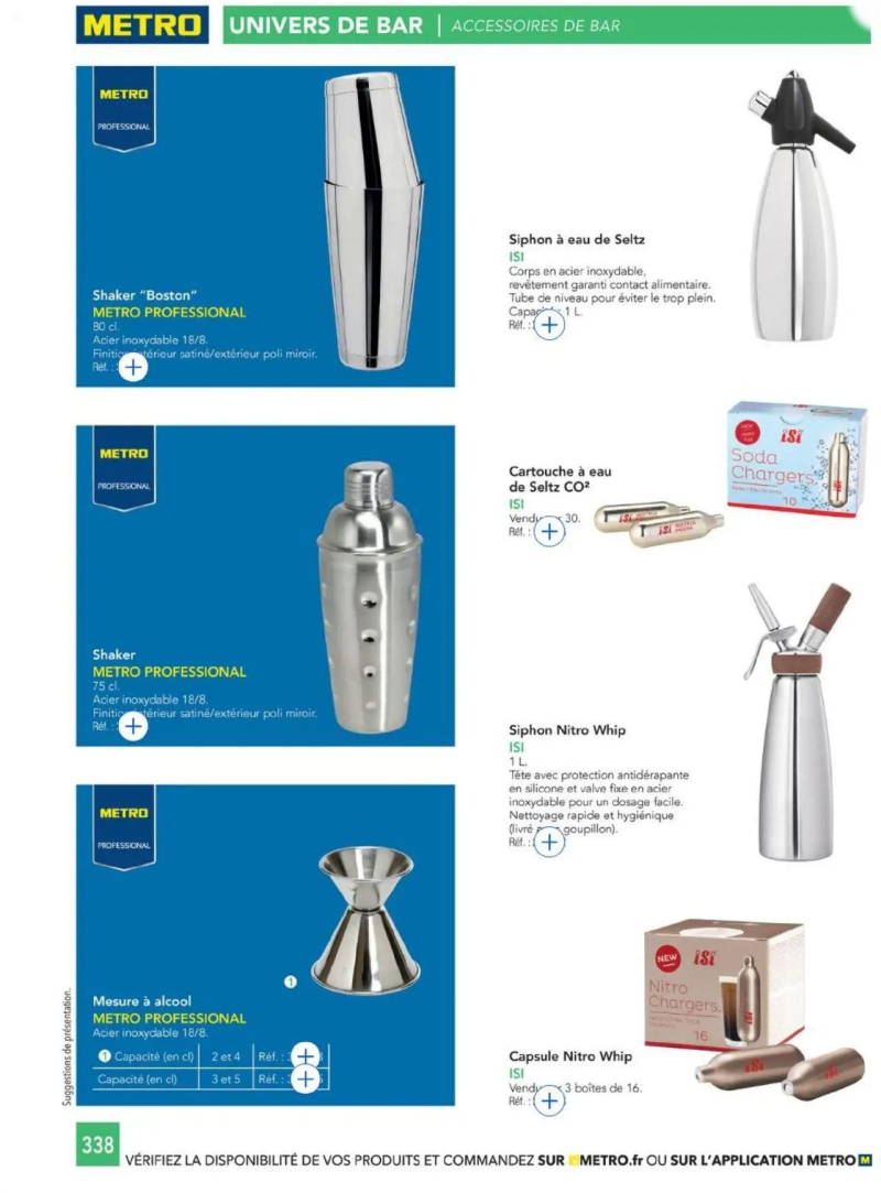 Metro catalogue du 01/01 – page 338