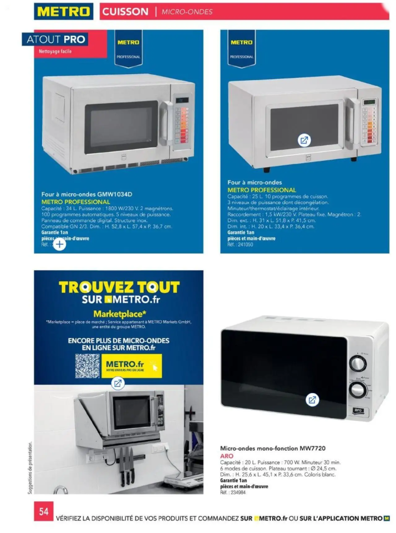Metro catalogue du 01/01 – page 54