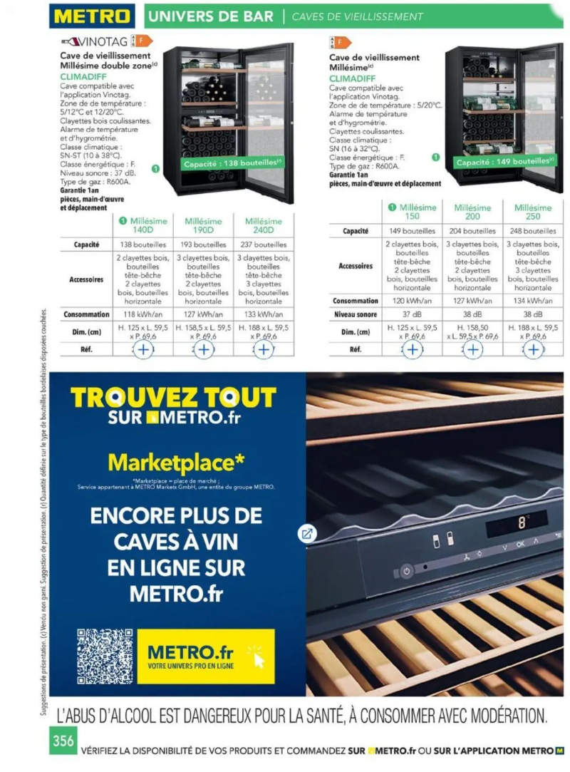 Metro catalogue du 01/01 – page 356