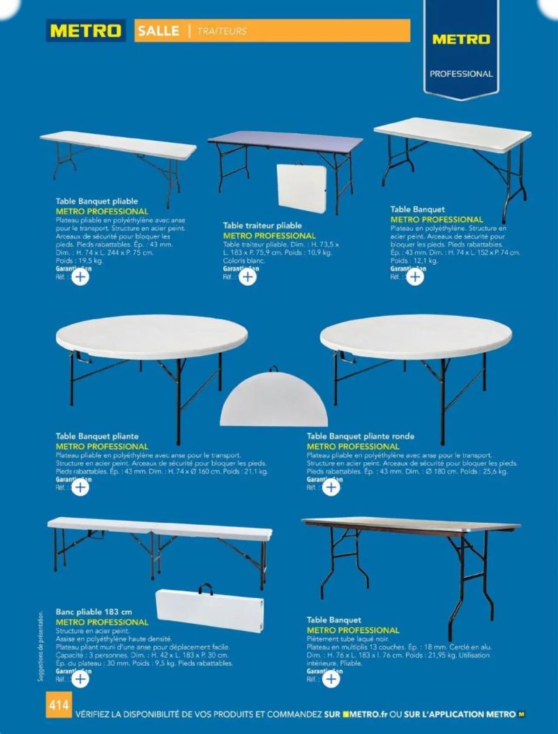 Metro catalogue du 01/01 – page 414