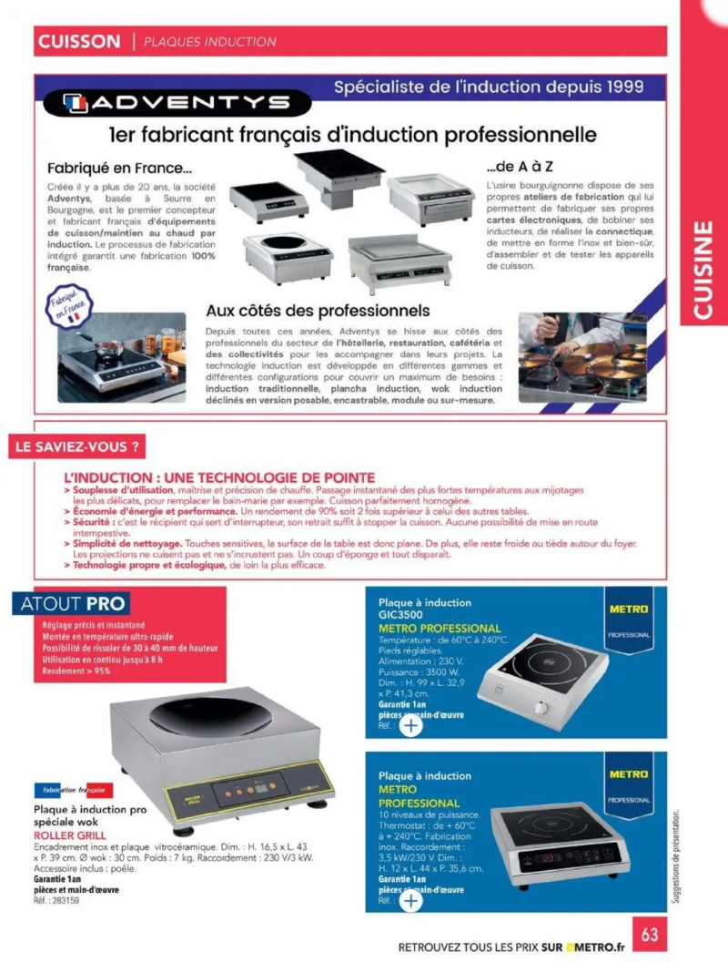 Metro catalogue du 01/01 – page 63