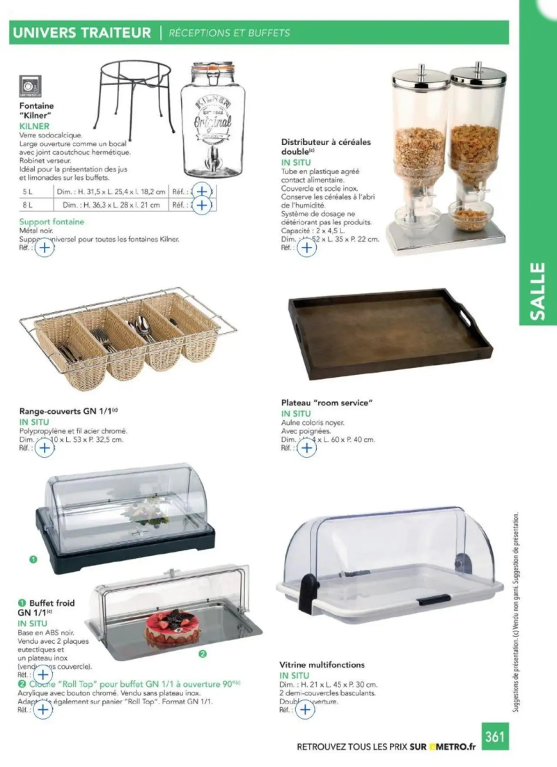 Metro catalogue du 01/01 – page 361