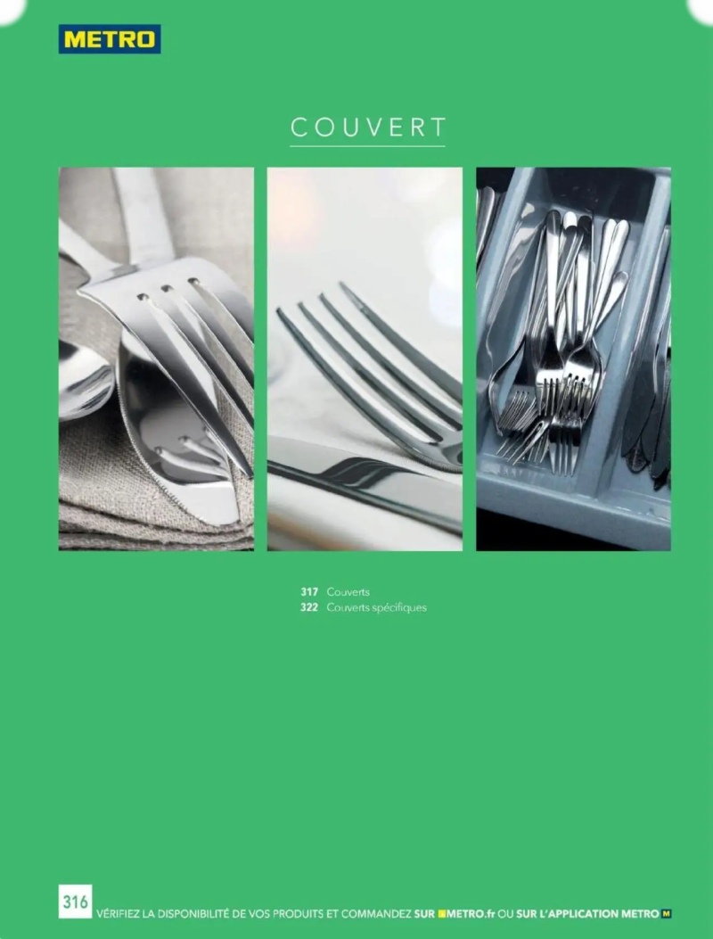 Metro catalogue du 01/01 – page 316