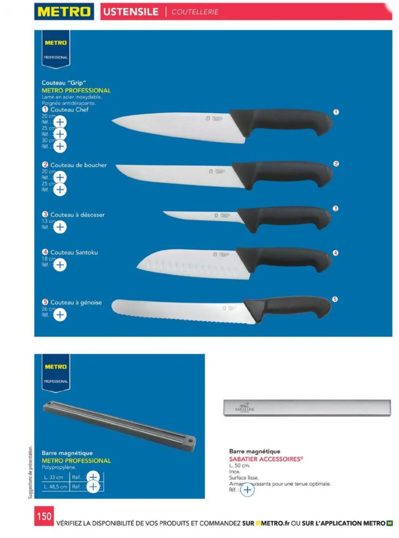 Metro catalogue du 01/01 – page 150