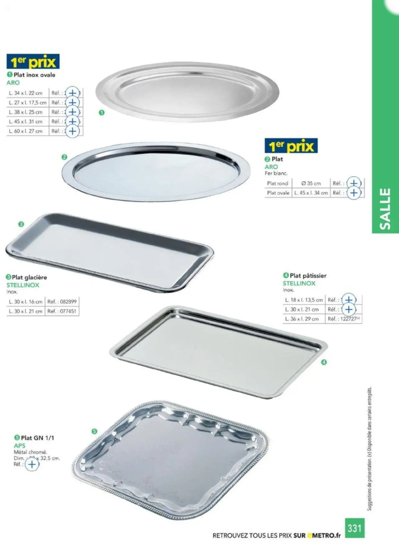 Metro catalogue du 01/01 – page 331