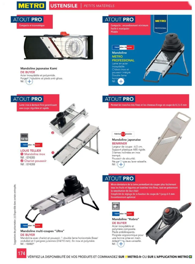 Metro catalogue du 01/01 – page 174