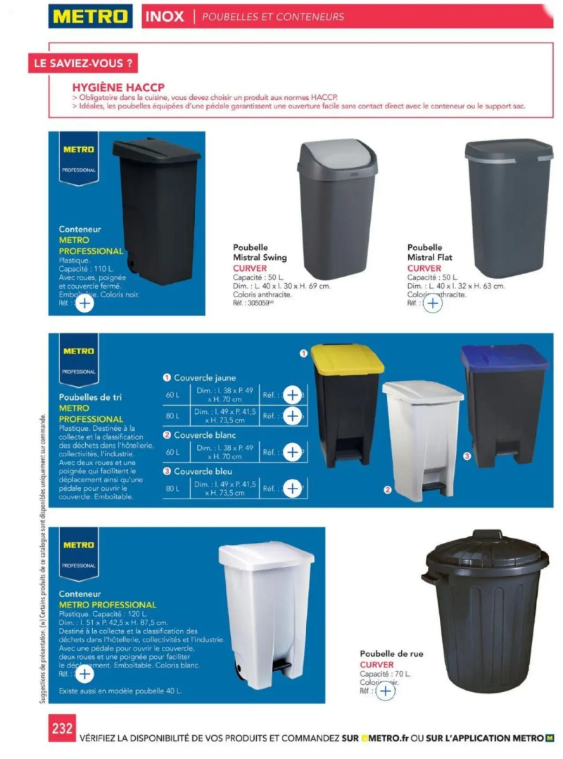 Metro catalogue du 01/01 – page 232