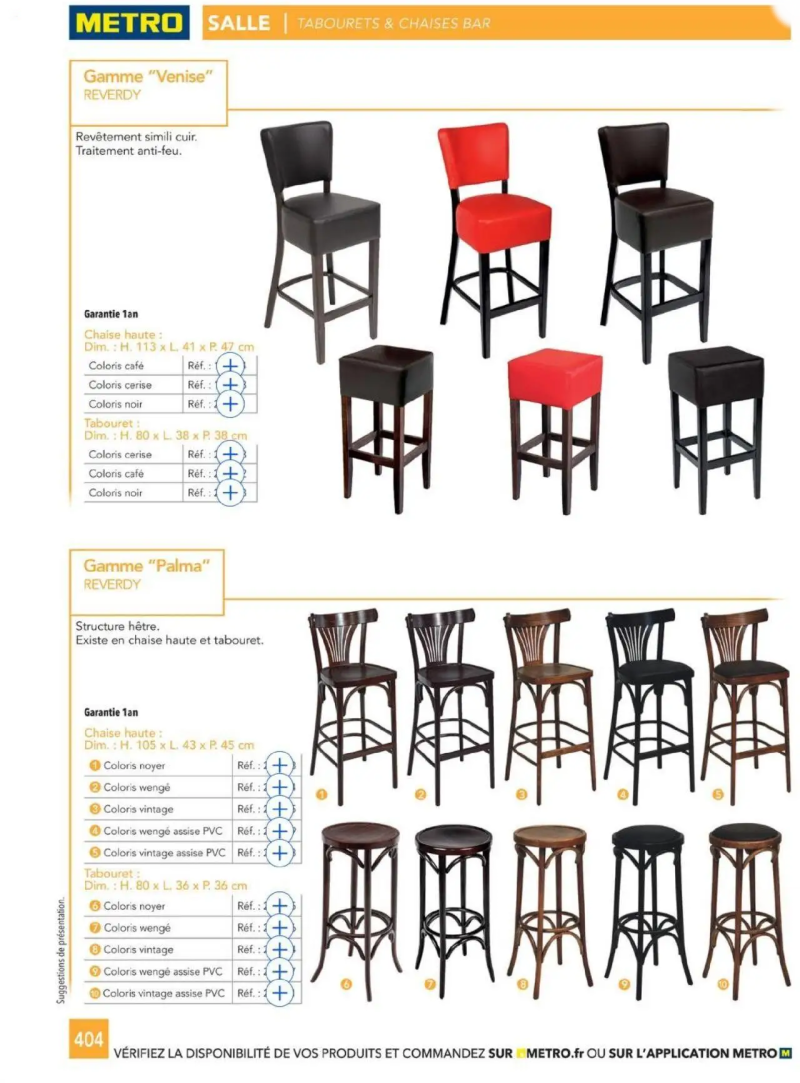Metro catalogue du 01/01 – page 404