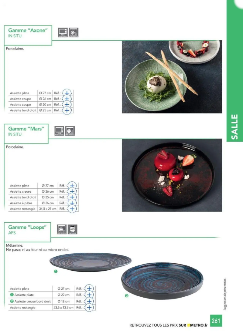 Metro catalogue du 01/01 – page 261