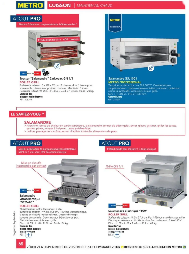 Metro catalogue du 01/01 – page 68