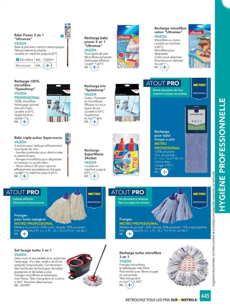 Metro catalogue du 01/01 – page 445