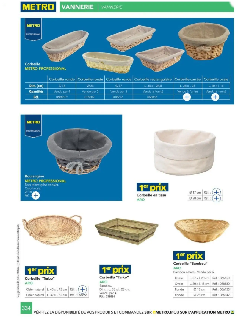 Metro catalogue du 01/01 – page 334