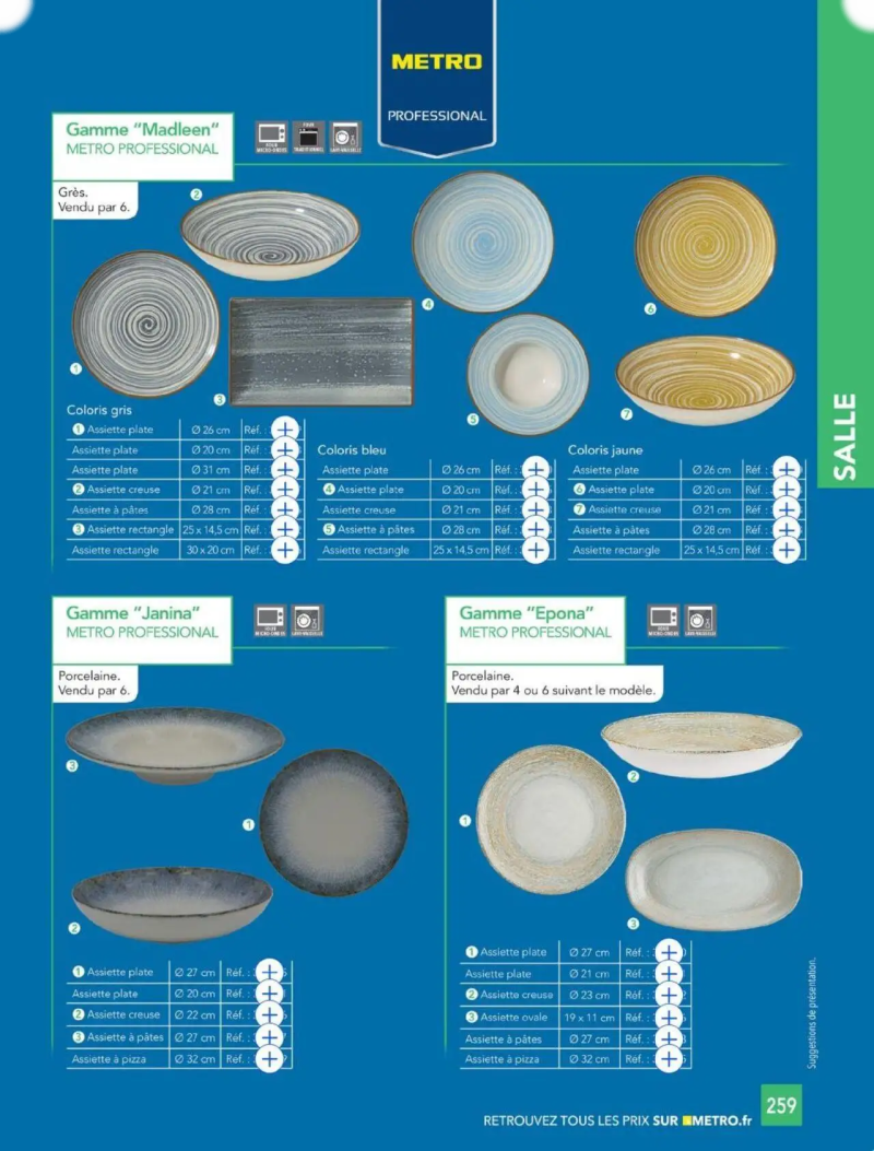 Metro catalogue du 01/01 – page 259
