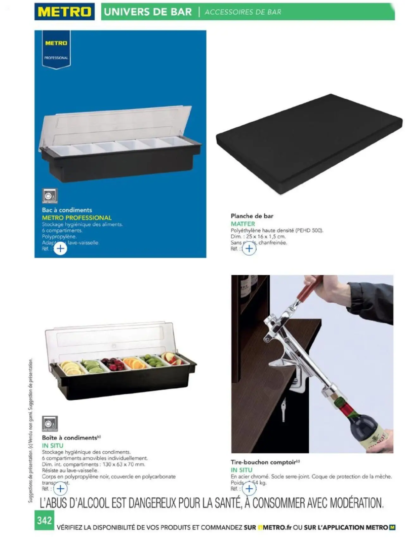 Metro catalogue du 01/01 – page 342