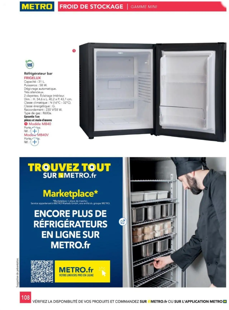 Metro catalogue du 01/01 – page 108
