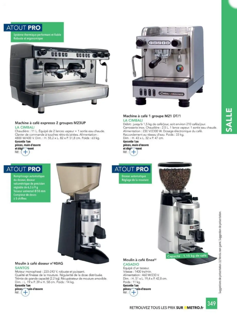 Metro catalogue du 01/01 – page 349