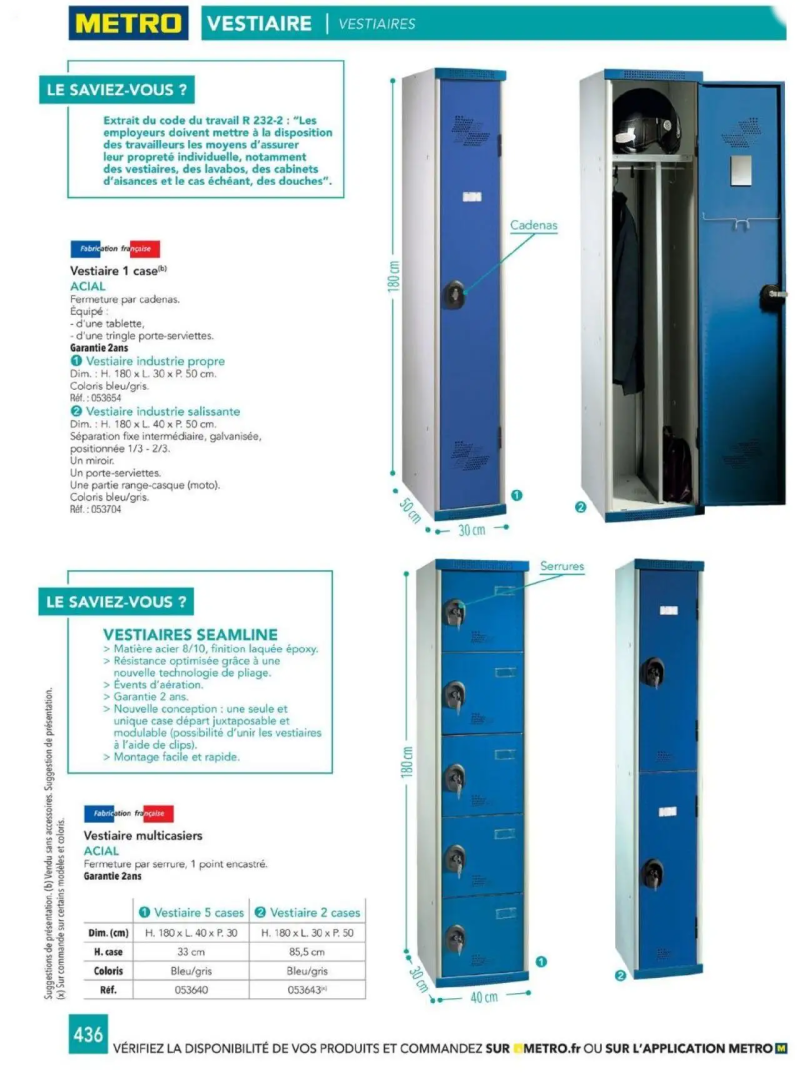 Metro catalogue du 01/01 – page 436