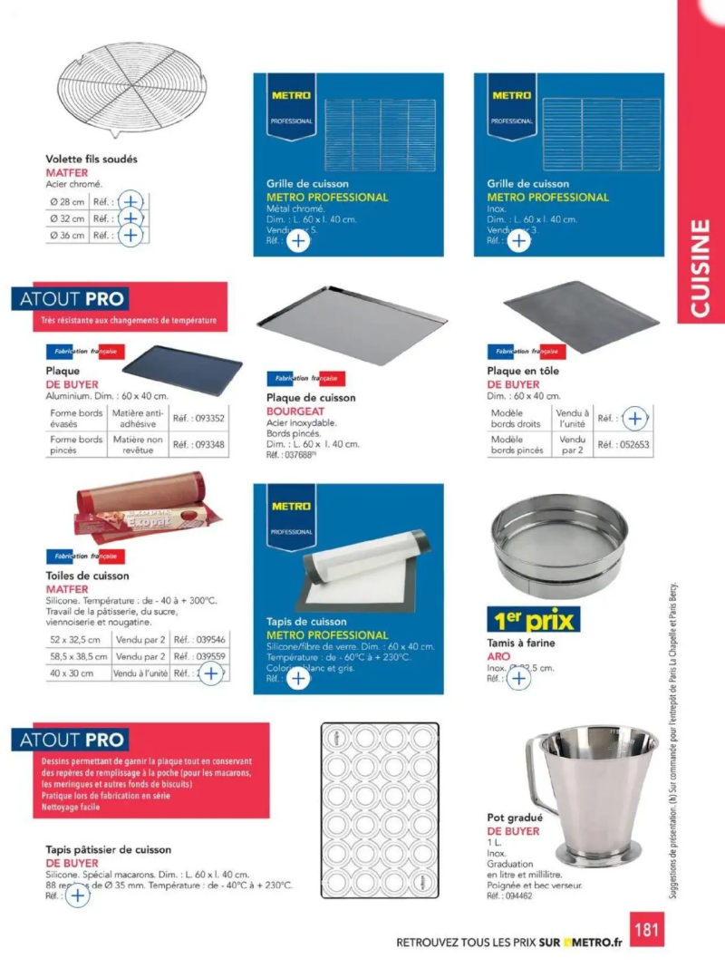 Metro catalogue du 01/01 – page 181