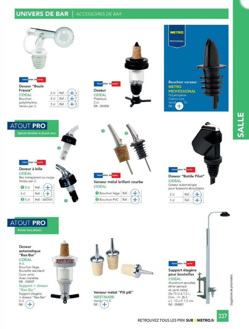 Metro catalogue du 01/01 – page 337