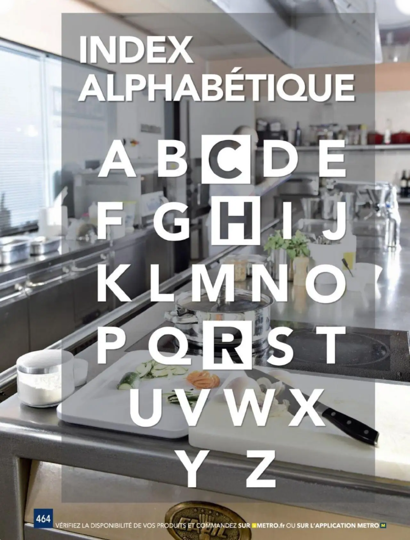 Metro catalogue du 01/01 – page 464