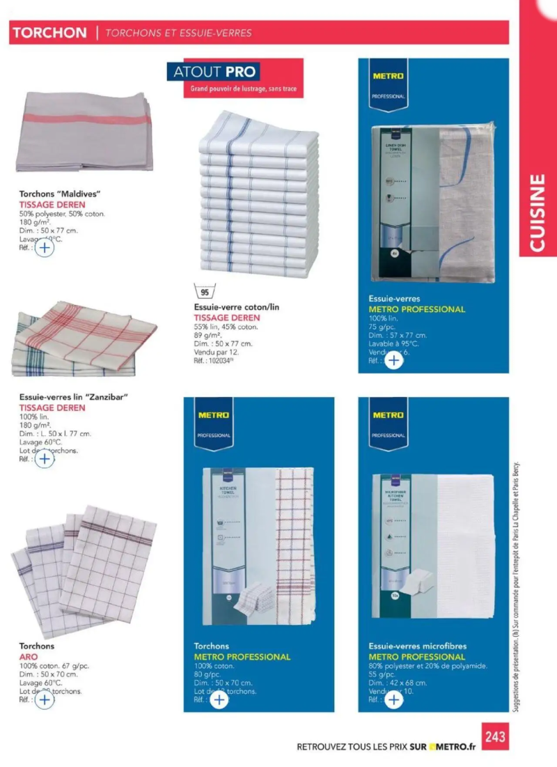 Metro catalogue du 01/01 – page 243