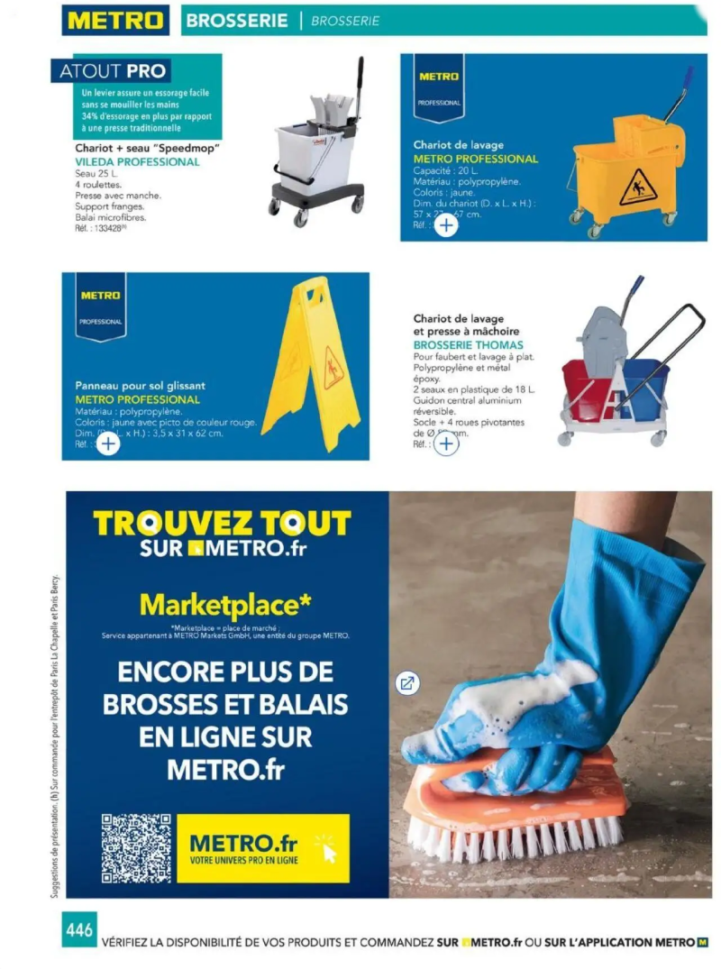 Metro catalogue du 01/01 – page 446