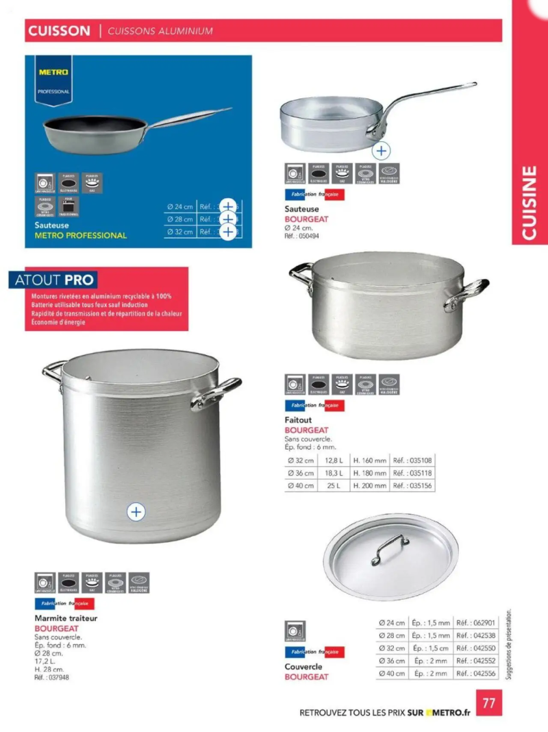 Metro catalogue du 01/01 – page 77