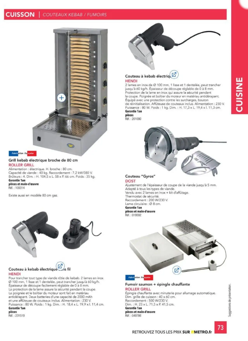 Metro catalogue du 01/01 – page 73