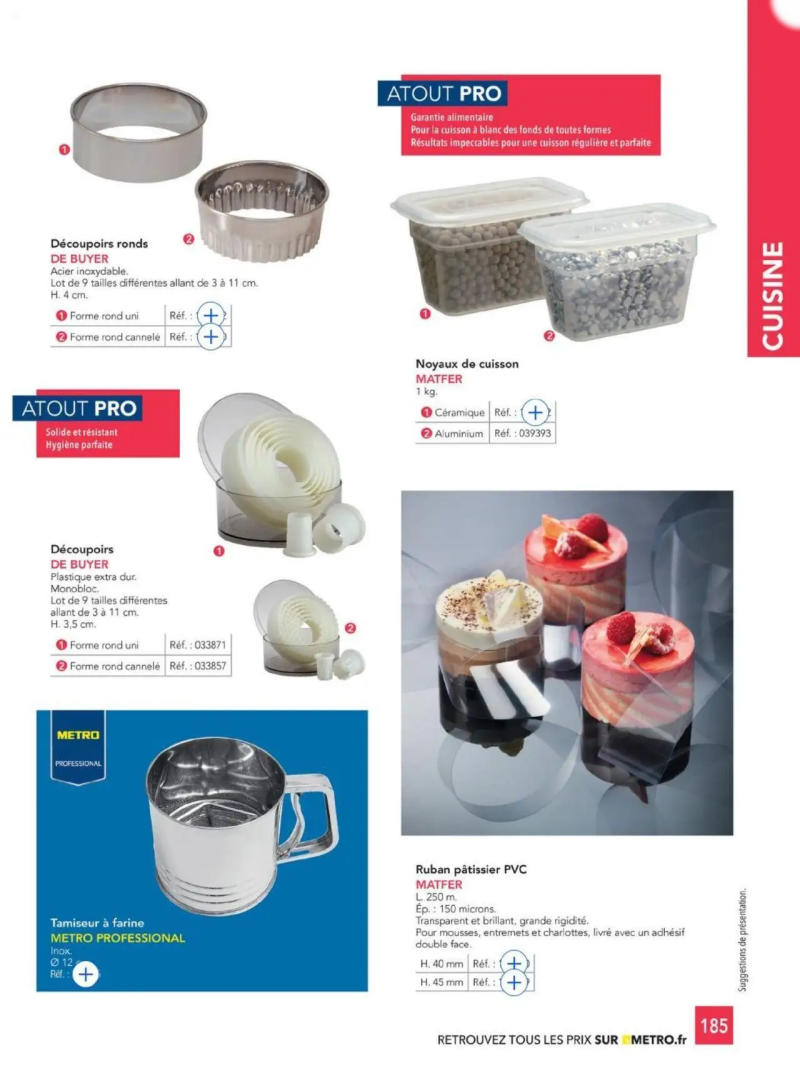 Metro catalogue du 01/01 – page 185