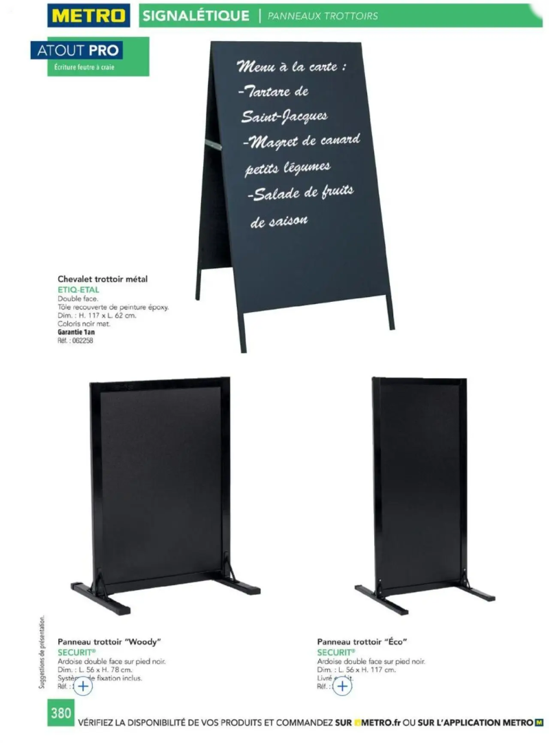 Metro catalogue du 01/01 – page 380