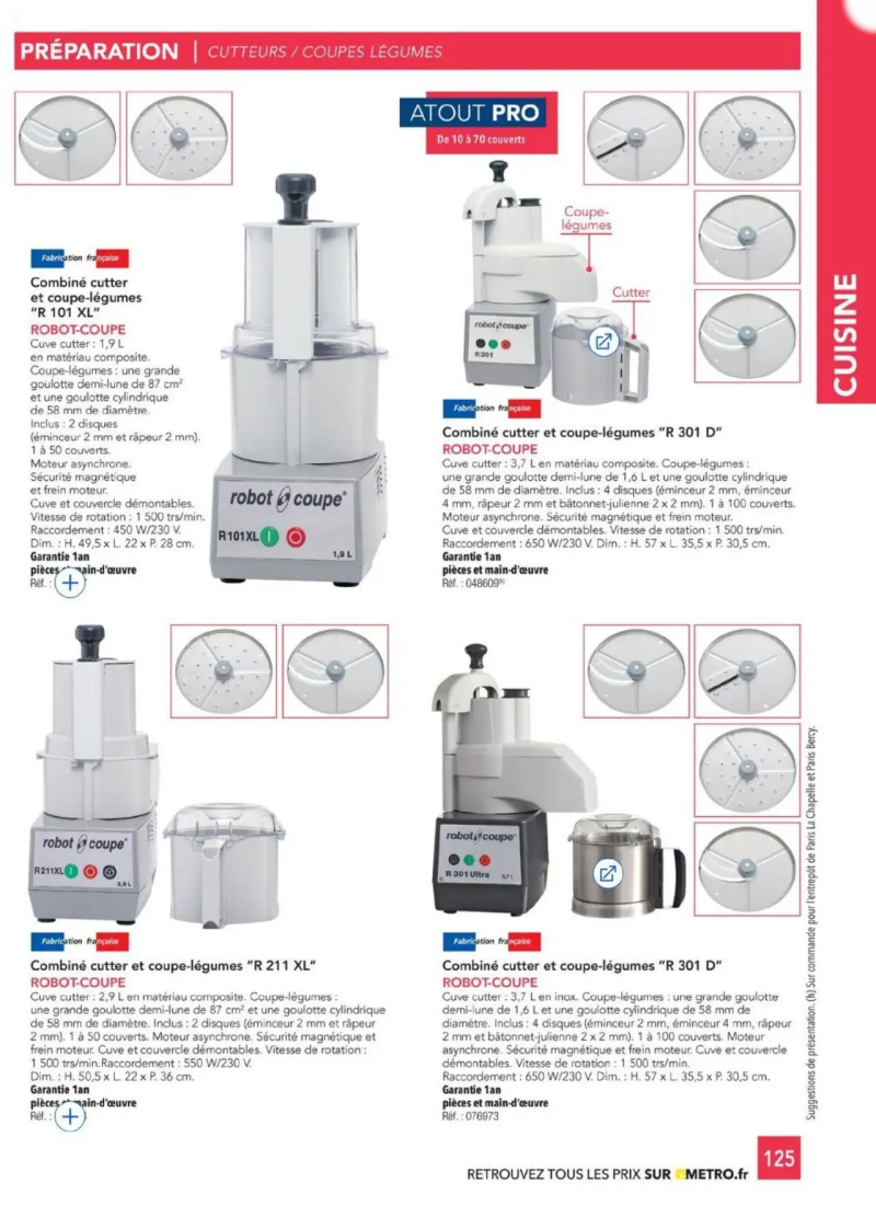 Metro catalogue du 01/01 – page 125