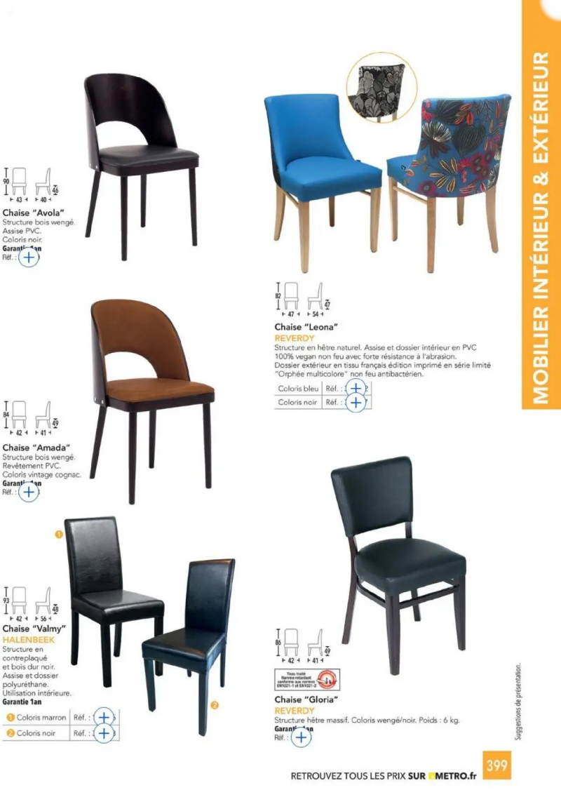 Metro catalogue du 01/01 – page 399